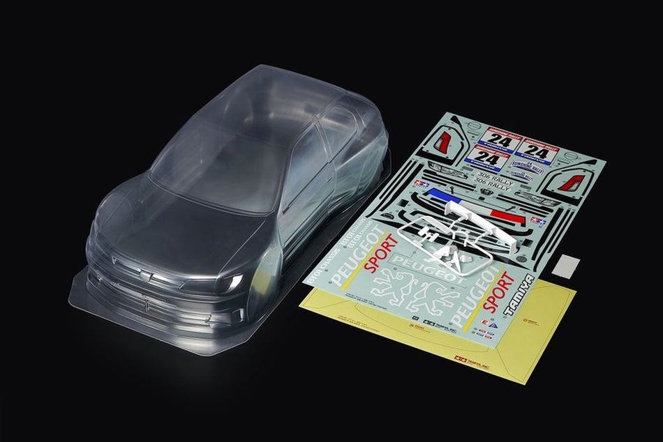 Tamiya 1/10 RC Body Set Peugeot 306 Maxi 51753