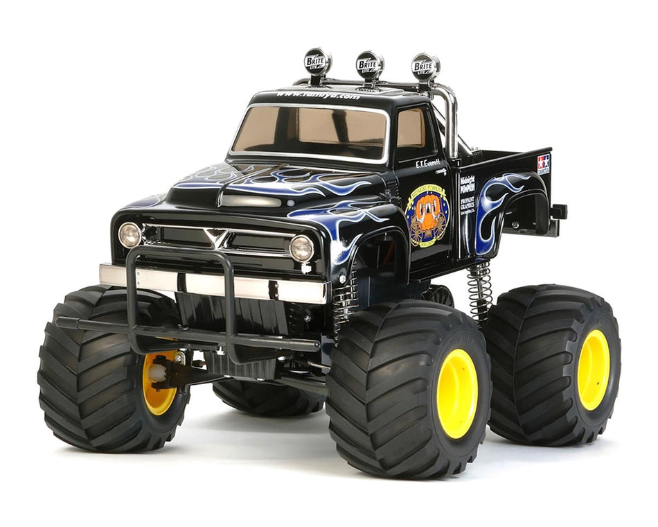 Tamiya 1/12 RC Midnight Pumpkin Black Edition Monster Truck CW-01 Kit HobbyWing THW 1060 ESC