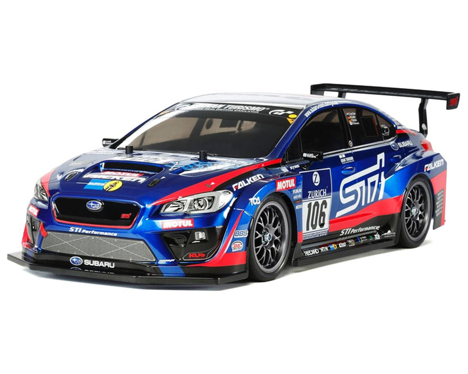 Tamiya 1/10 RC TT-02 Subaru 4WD WRX STI  Hobbywing THW 1060 ESC