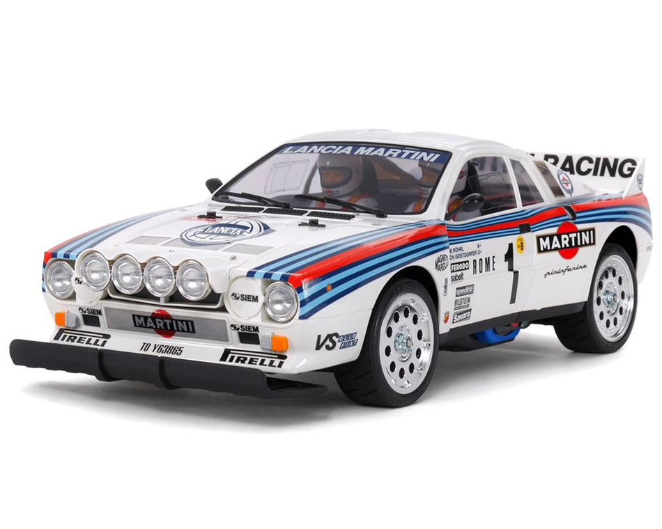 Tamiya 1/10 RC Lancia 037 Rally Kit  TA02-S Chassis - Includes HobbyWing THW 1060 ESC