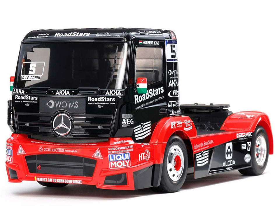 Tamiya RC 1/14 4WD Tankpool 24 Semi Truck Mercedes Actros TT-01E