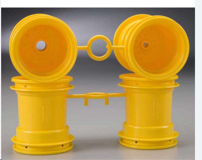 Tamiya RC Wheel Bag: 58070/63 (4pcs), Yellow 9335036