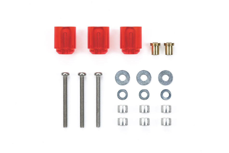 Tamiya Hi-Mount Tube Stabilizer Set (Clear Red) 95661