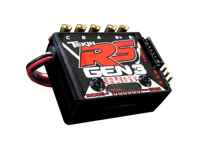 Tekin RS Gen3 BL Sensored/Sensorless D2 ESC 8.5 Turn Limit TT1156 Default Title