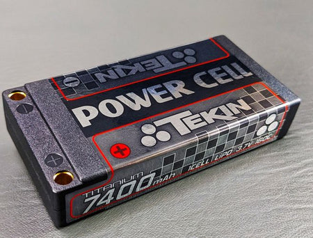 Tekin 1S 7400mAh 160C 5mm Bullets Titanium LiPo TT1650 Default Title