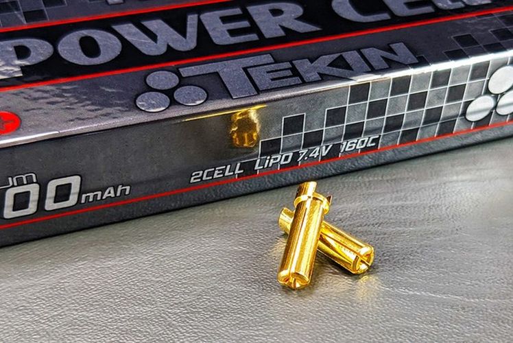 Tekin 2S 6200mAh 160C Stick LCG 5mm Bullets Titanium LiPo TT1656 Default Title