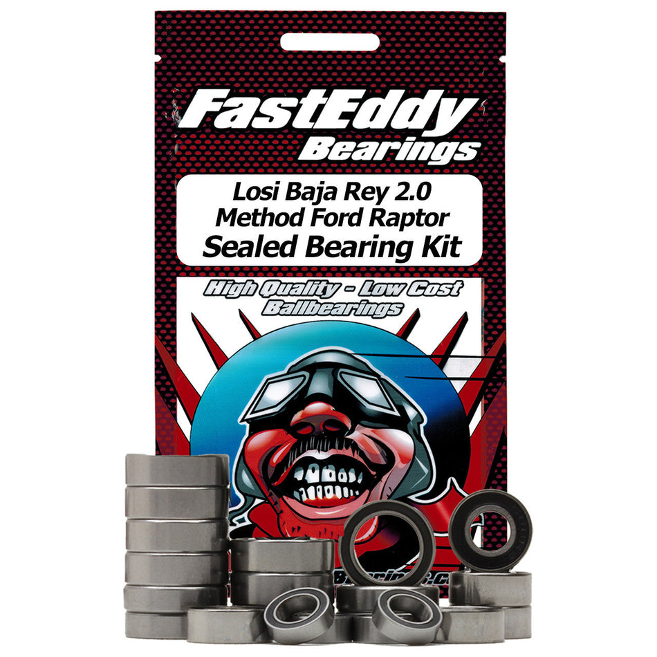 Team FastEddy Losi Baja Rey 2.0 Method Ford Raptor Sealed Bearing Kit 8769