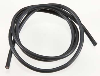 TQ Wire 10 Gauge Super Flexible Wire- Black 3' 1131