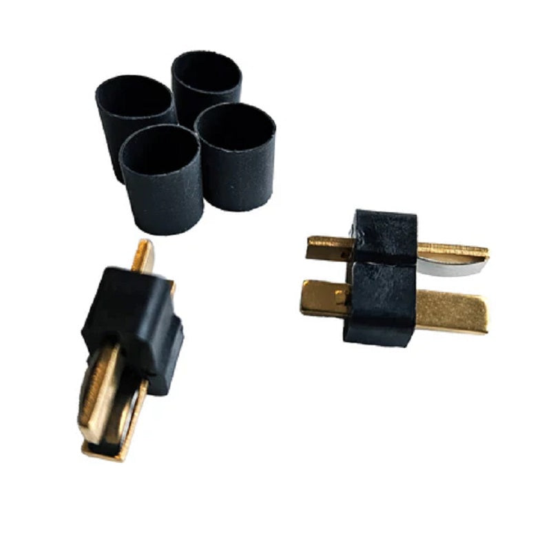 WS Deans Ultra Plug HB Male 2 Pack 1/4 Shrink 1314