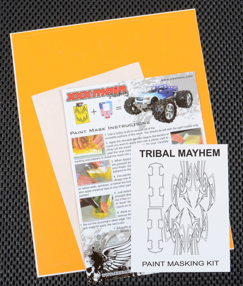 XXX Main Racing Tribal Mayhem Paint Mask  M042L