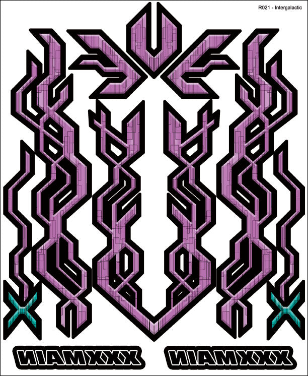 XXX Main Racing Intergalactic Internal Graphic  R021