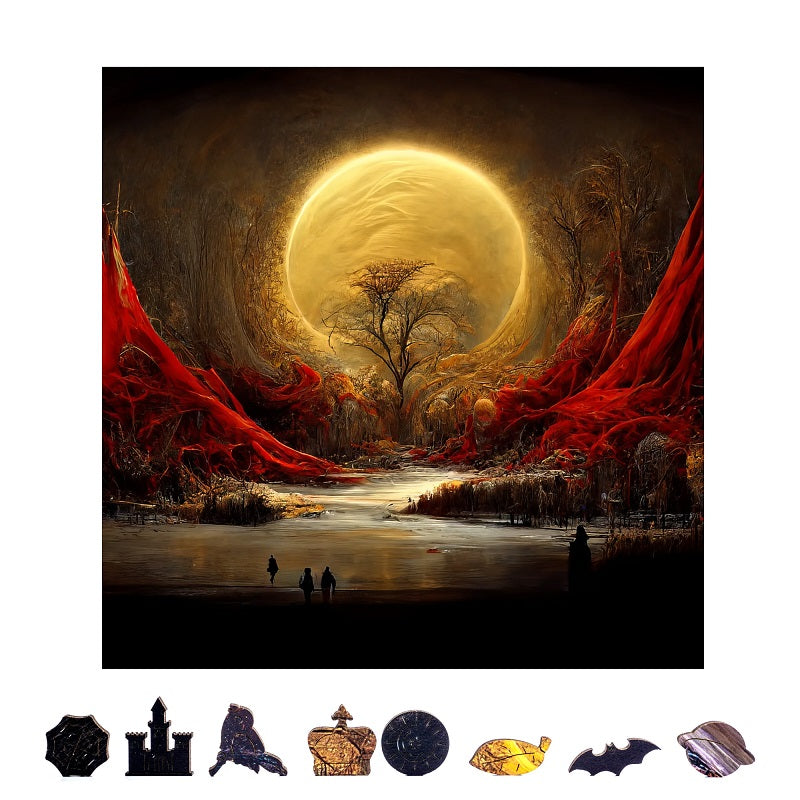 ZenChalet Puzzles Golden Kingdom Wooden Puzzle 500 Pcs GK500